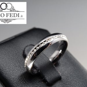 Fede Unoaerre INFINITO Oro bianco e DIAMANTI a Torino