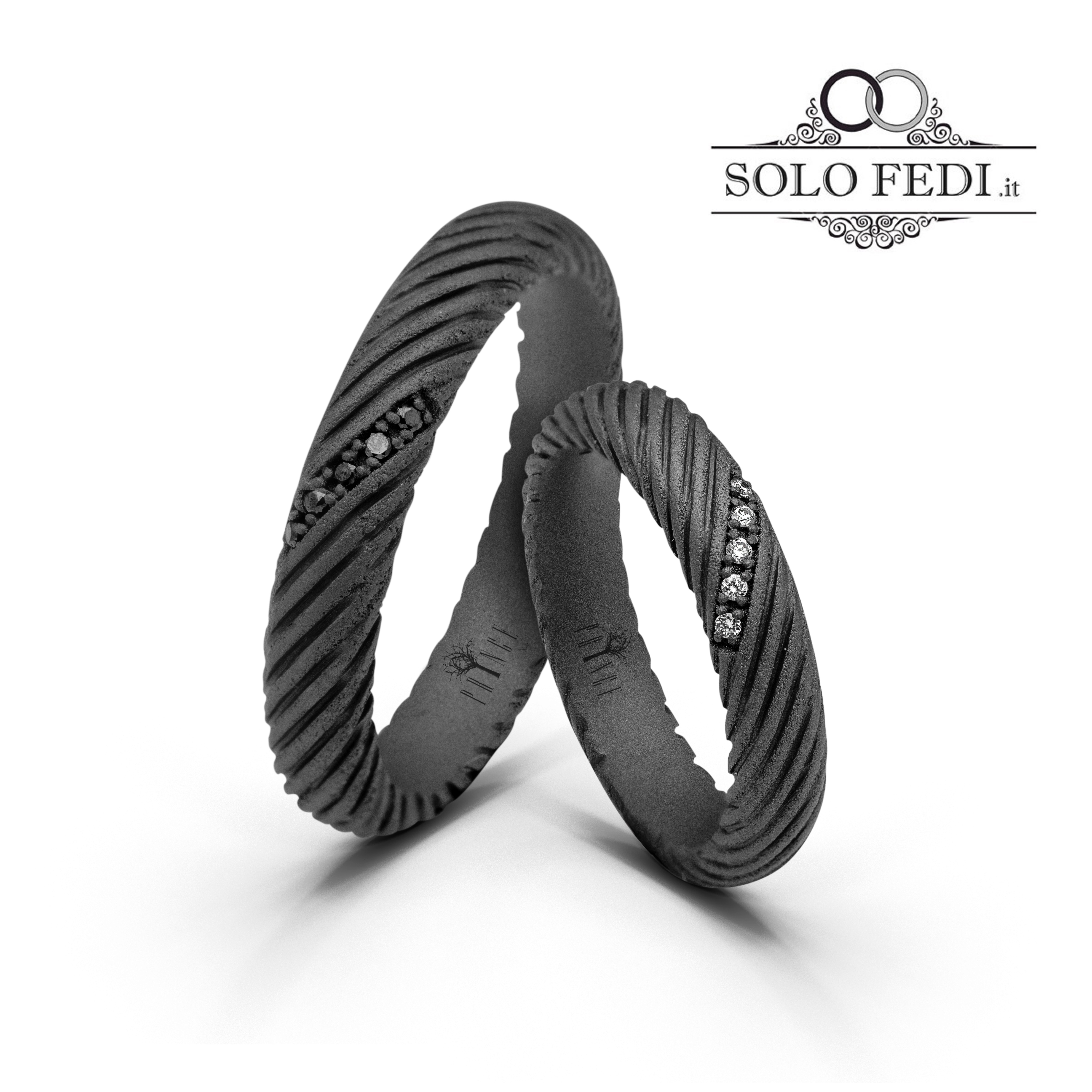 55ti-56ti fede anello titanio- Solo Fedi Torino 55ti-56ti fede anello titanio- Solo Fedi Torino